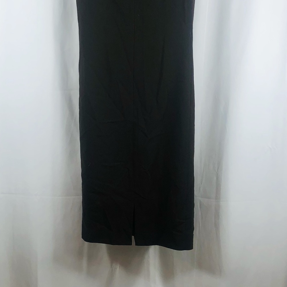Ellen Tracy Wool fleece pleated front sleeveless dress pockets 16 - Picture 13 of 16